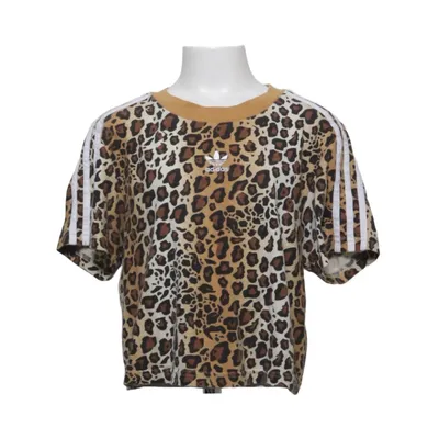 T-shirt (Bruin, Zwart, Beige) van Adidas Originals