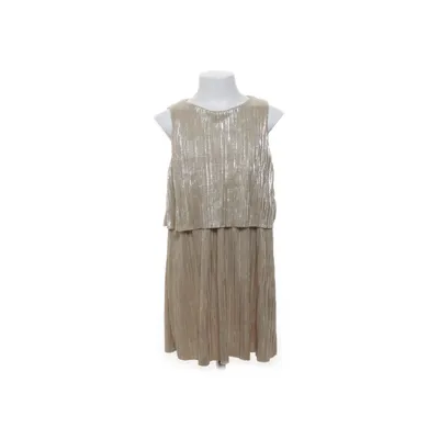 Klänning (Guldfärgad) från Zara Girls Polyester