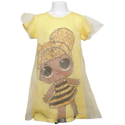 Dress (Yellow) from L.O.L. Surprise! Polyester, Viscose