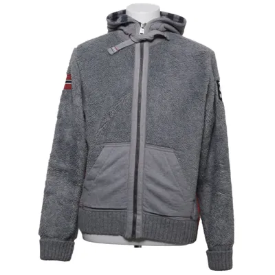Capuchon sweater (Grijs) van Napapijri Polyamide, Polyester, Wol