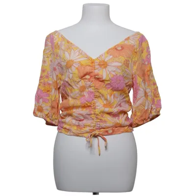 Crop top (Flerfarvet, Orange) fra H&M Viscose