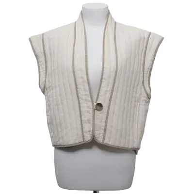 Vest (Slflinn Quilted Vest) from Selected Femme Cotton
