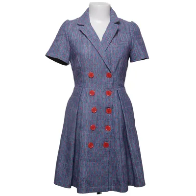 Klänning (Blå, Flerfärgad) från Heroines Akryl, Bomull, Polyamid, Polyester