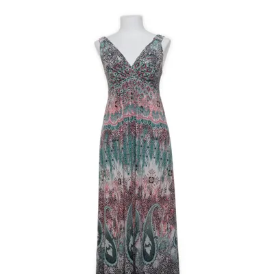 Långklänning (Flerfärgad) från Ilse Jacobsen Hornbæk Elastan, Polyester
