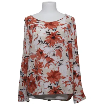 Blouse (Beige, Red, Multicolored) from Multiblu Viscose