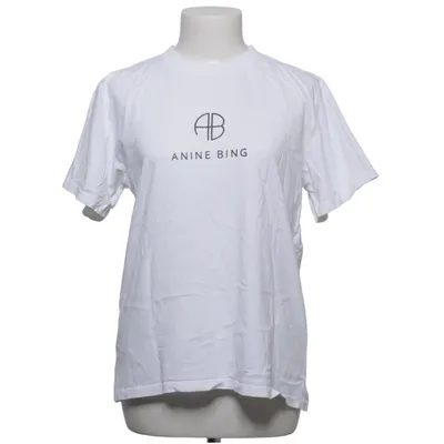 T-shirt (Hvid) fra Anine Bing Bomuld