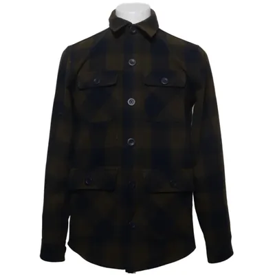 Overshirt (Blauw, Groen) van Knowledge Cotton Apparel Polyester, Wol