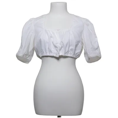 Chemisier Dirndl (Blanc) de H. Moser Coton