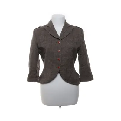Jacket (Brown) from By Malene Birger Nylon, Silk, Wool