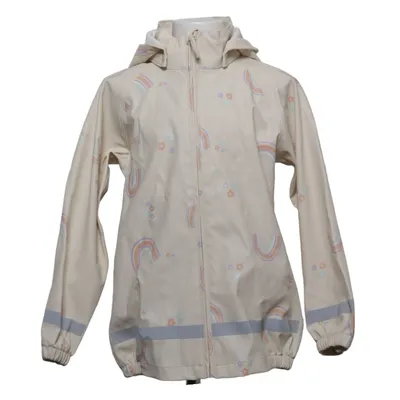 Regnjakke (Beige, Flerfarvet) fra Mywear Young Polyester, Polyurethan