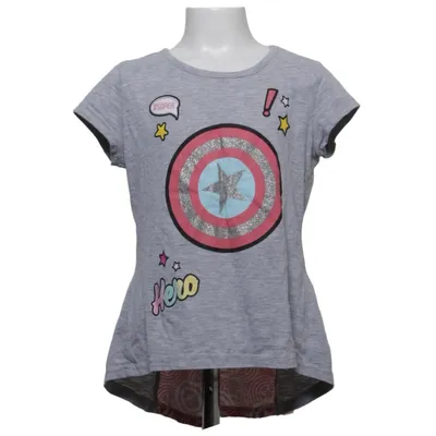 T-shirt (Grijs, Meerkleurig) van Marvel Katoen, Polyester