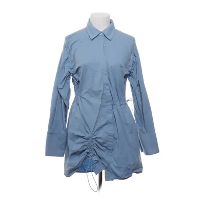 Shirt dress (Blue) from Angelica Blick x NA-KD Cotton