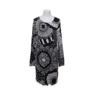 Jurk (Zwart, Wit) van Marimekko Elastaan, Viscose
