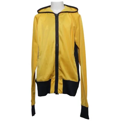 Hoodie (Yellow, Black) from SHS Polyester