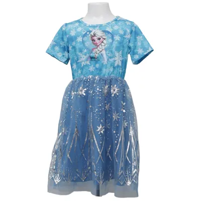 Robe (Bleu) Élasthane, Polyester