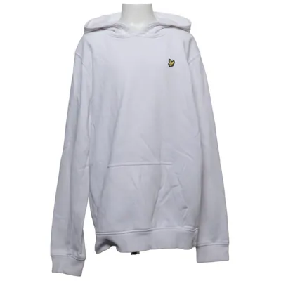 Huvtröja (Vit) från Lyle & Scott Junior Bomull, Polyester