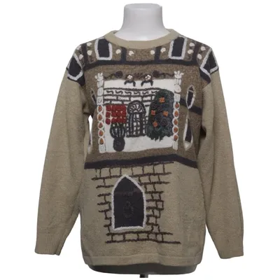 Sweater (Beige, Multicolored) from Unicorn