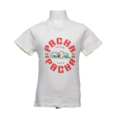 T-shirt (White, Multicolored) from Pacha Ibiza Cotton