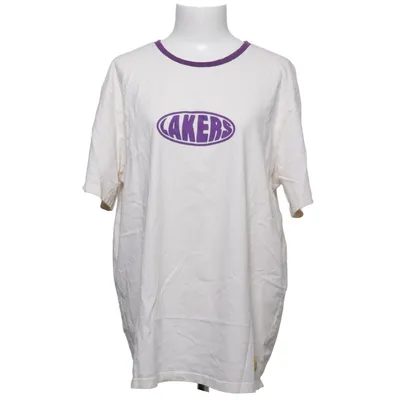 T-shirt (Blanc, Violet, Jaune) de Los Angeles Lakers Coton
