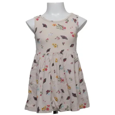 Dress (Beige, Multicolored) from LC Waikiki Girls Cotton
