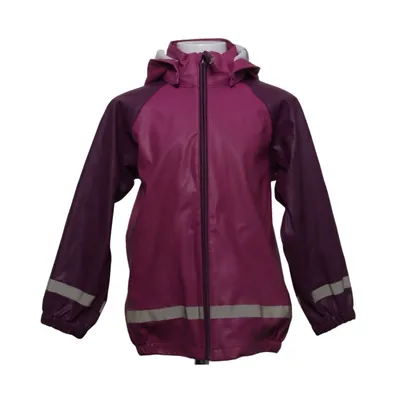 Rain jacket (Purple) from MyWear Active Polyester, Polyurethane