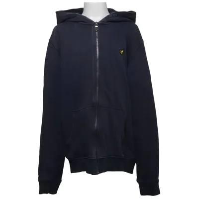 Sweat à capuche (Bleu) de Lyle & Scott Junior Coton, Polyester