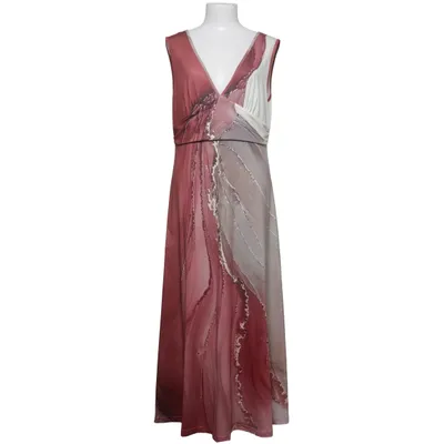 Jurk (Roze, Wit, Grijs) Elastaan, Polyester