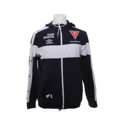 Hoodie (Blue, White) from Umbro Cotton, Elastane, Polyester