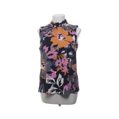 Knytblus (Blå, Flerfärgad) från H&M Modern Classic Polyester