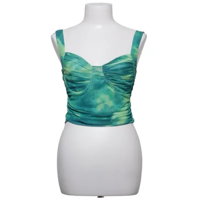 Crop top (Grön) från Vera & Lucy Elastan, Polyester