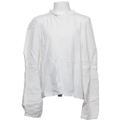 Bluse (Hvid) fra Zara Bomuld