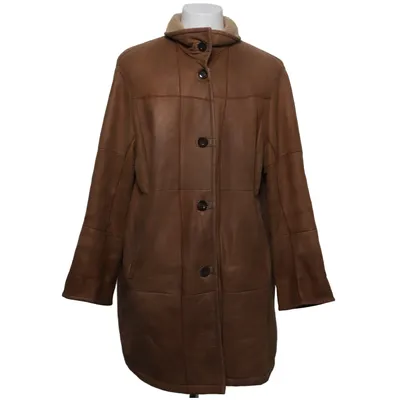 Veste en peau de mouton retournée (Marron) de Christ