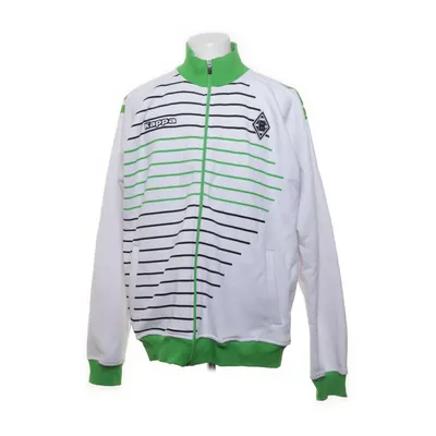 Trainingsjack (Wit, Groen, Zwart) van Kappa Katoen, Polyester
