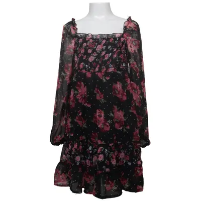 Dress (Black, Pink, Multicolored) from YD Polyester
