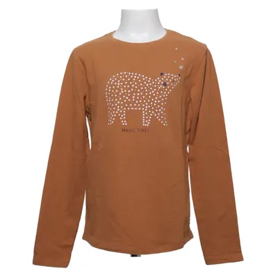 Långärmad t-shirt (Brun) från Okaïdi Bomull, Elastan