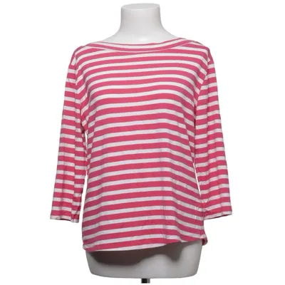 Lange mouwen shirt (Roze, Wit) van Multiblu Katoen, Elastaan, Modal
