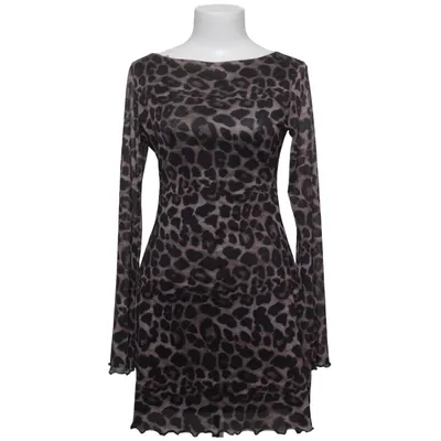 Robe (Marron, Noir) Élasthane, Polyester