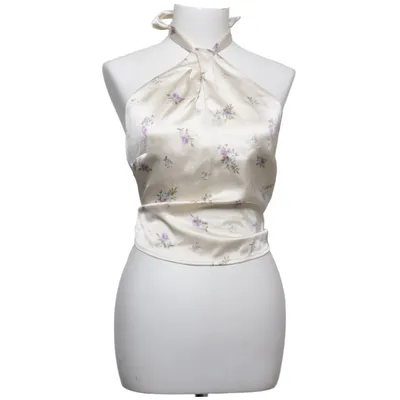 Halterneck top (Hvid, Lilla, Grøn) fra Gina Tricot