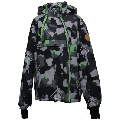 Ski-jas (Grijs, Zwart, Groen) van Protech Polyester