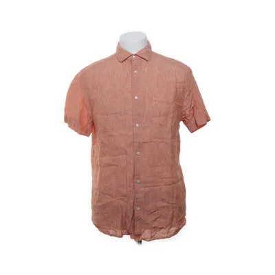 Short sleeve shirt (Orange) from Riley Linen