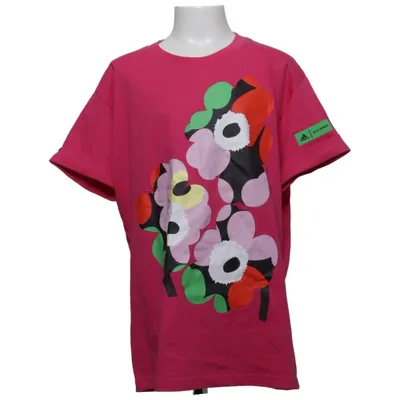 T-shirt (Pink, Multicolored) from Adidas x Marimekko Cotton