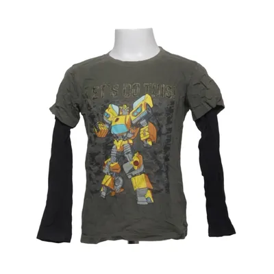 Långärmad t-shirt (Grön, Svart, Flerfärgad) från Transformers Bomull
