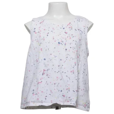 Top (White, Multicolored) from Gap Kids Cotton, Elastane