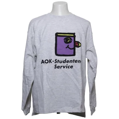Long sleeve T-shirt (Gray) from Linen Collection Cotton