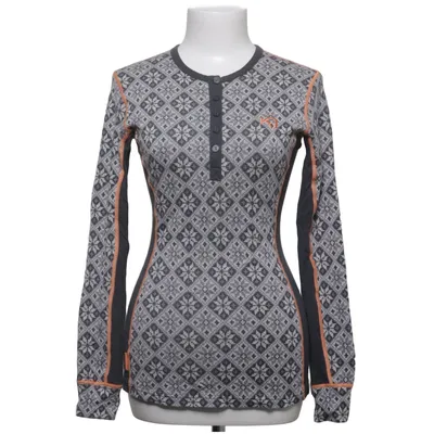 Ondershirt (Grijs, Zwart) van Kari Traa Merinowol
