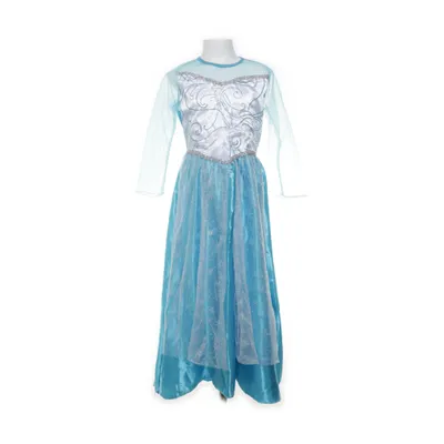 Fancy dress (Blue, White, Multicolored) Polyester