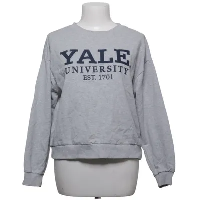 Collegetröja (Grå) från Yale Bomull, Polyester
