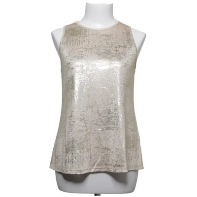 Tank Top (Gold) from Allegra K Elastane, Polyester