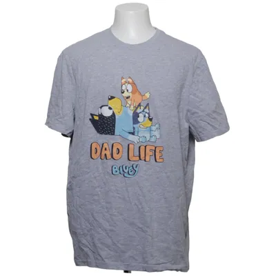 T-shirt (Grå, Flerfärgad) från Bluey Bomull, Polyester