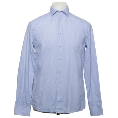 Shirt (Blue) from Oscar of Sweden Cotton